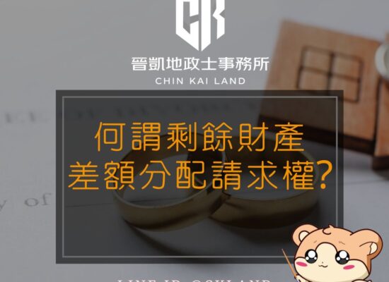 何謂剩餘財產差額分配請求權?