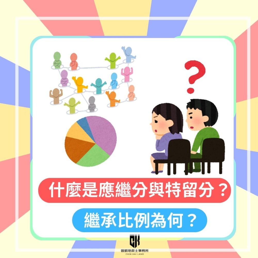 什麼是應繼分、特留分？繼承比例為何?